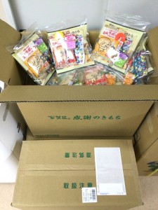 お菓子寄贈(金剛寺他様)